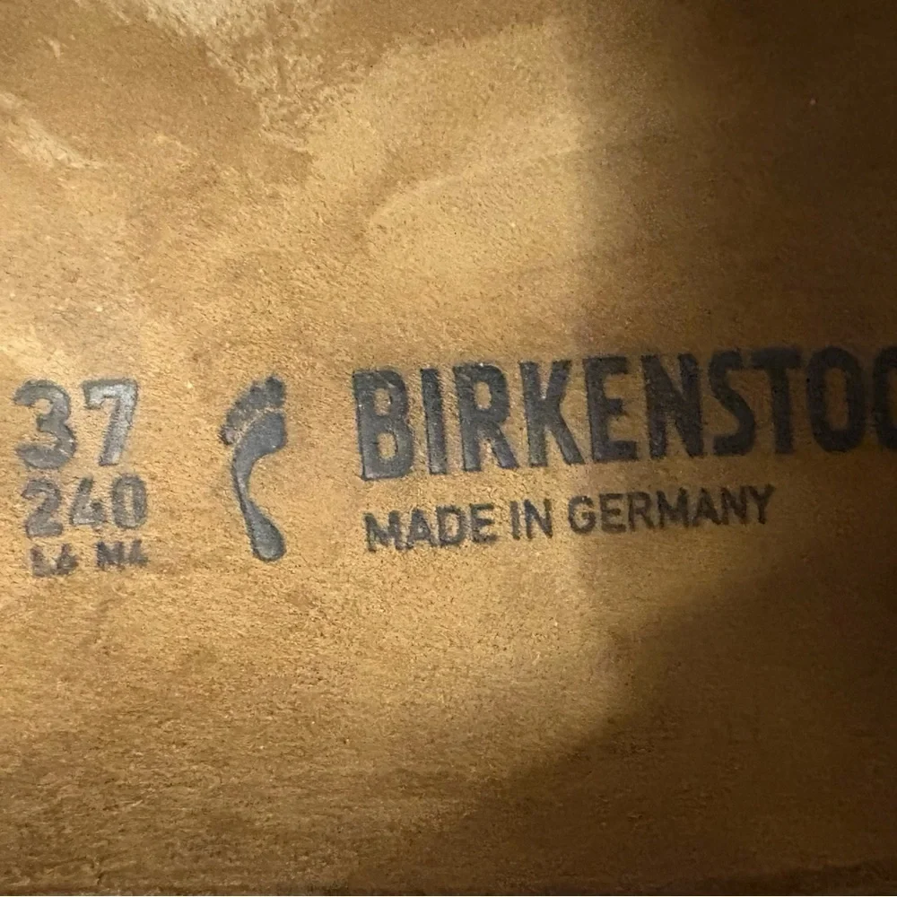 Birkenstock Arizona Slide Sandal, Women's Arizo Birko-Flor, gold - Picture 7 of 7